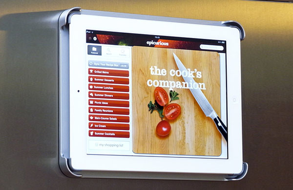 iPad Fridge Mount