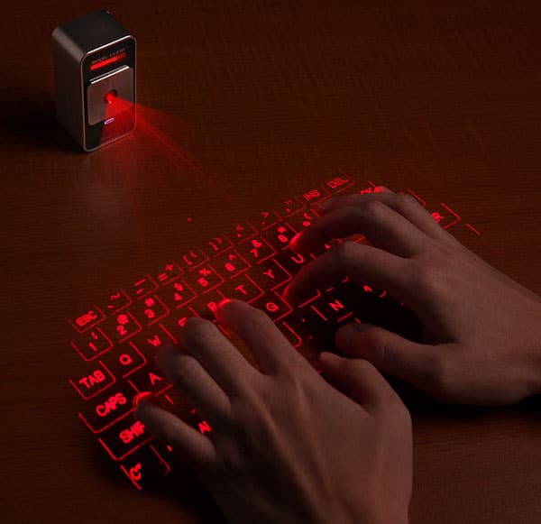 Laser Projection Keyboard