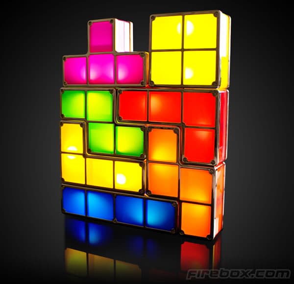 Tetris Lamp