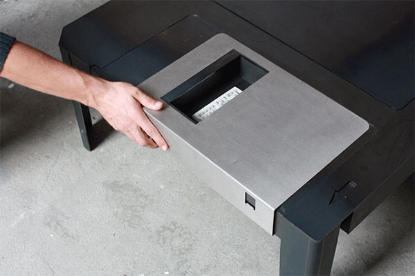 Floppy Disk Table