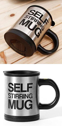 Self Stirring Coffee Mug